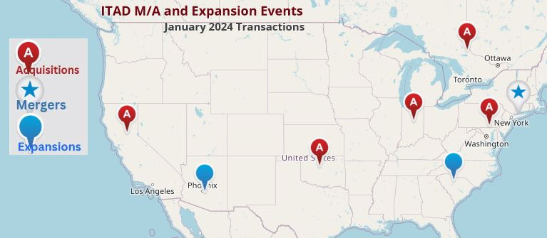 ITAD M&A and Business Transactions: January 2024 Update