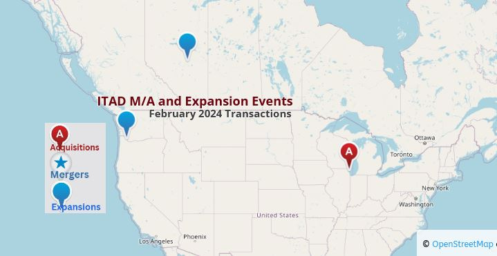 February ITAD M&A and Transactions Update