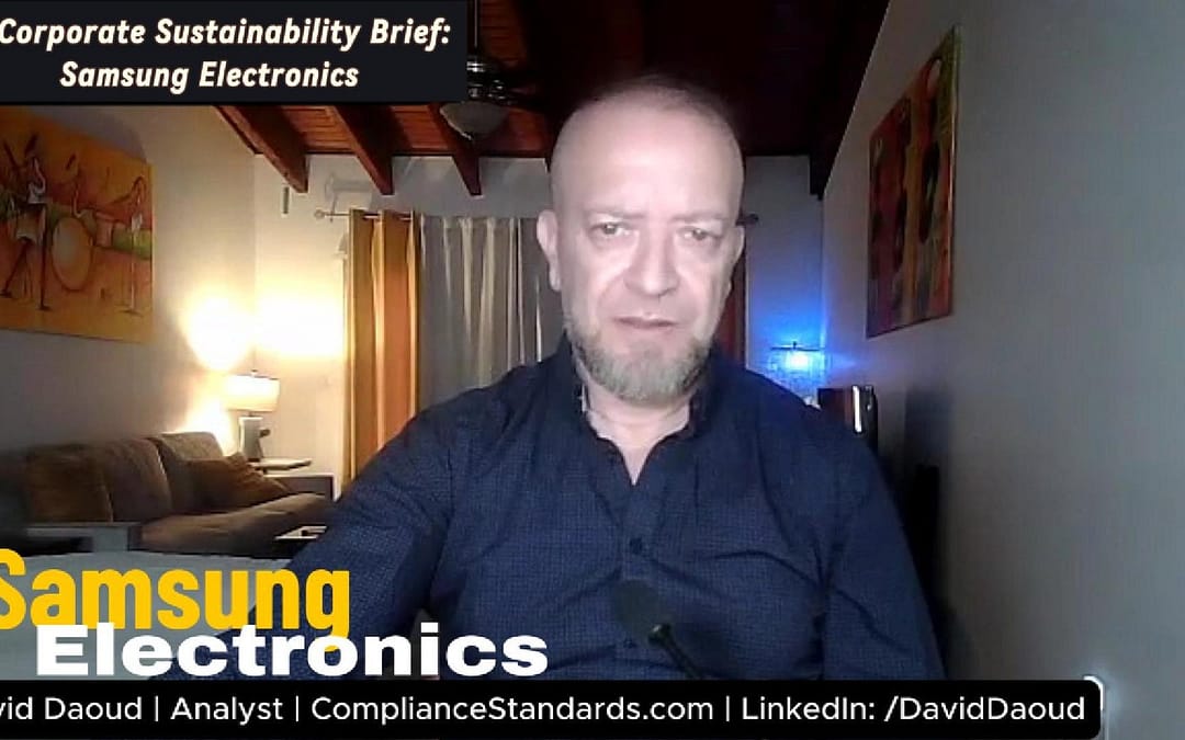 Corporate Sustainability Brief: Samsung Electronics